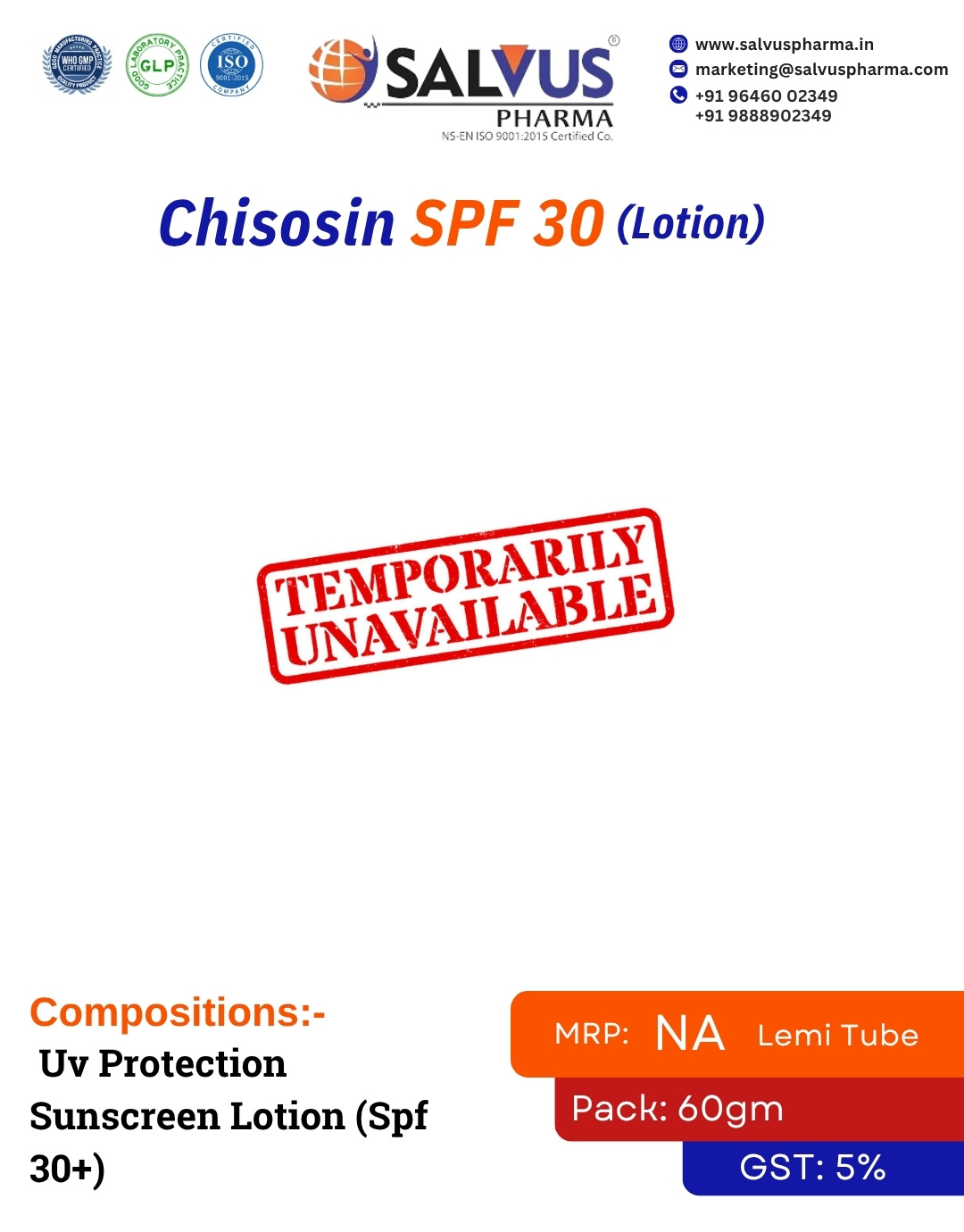 Chisosin-SPF 30 (Lotion)