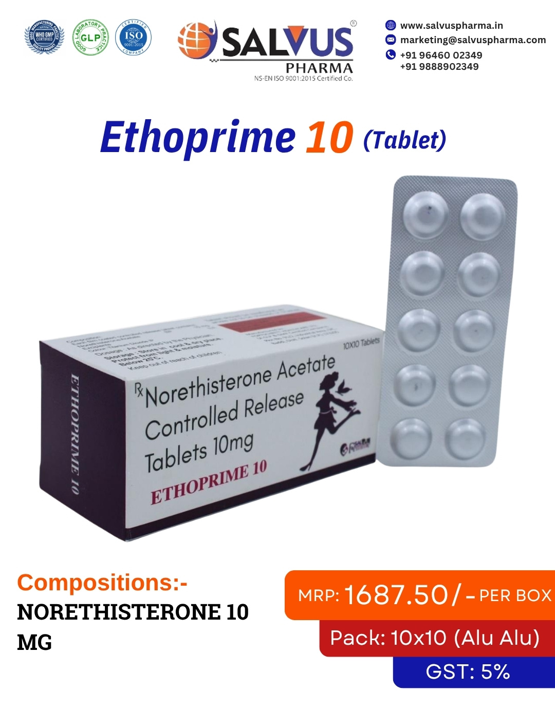 Ethoprime - 10 (Tablet)