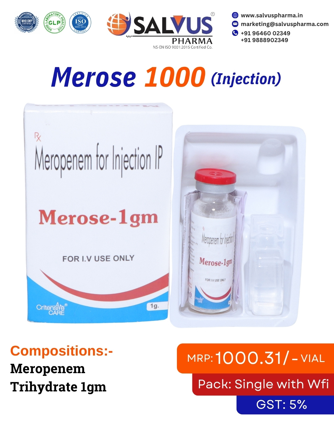 Merose 1000 injection