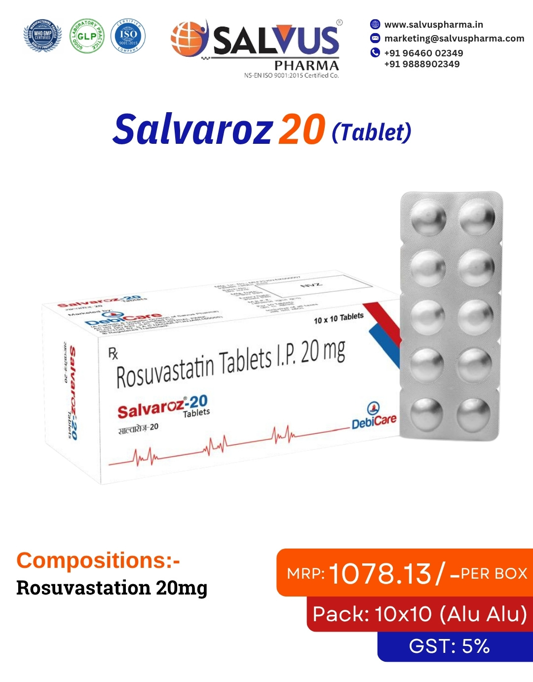 Salvaroz - 20 (Tablet)